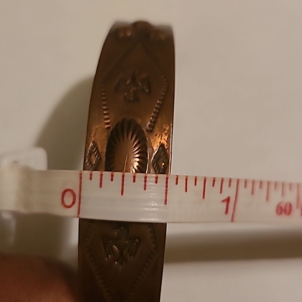 Native American Thunderbird 4pc Copper Jewelry Set - image 4